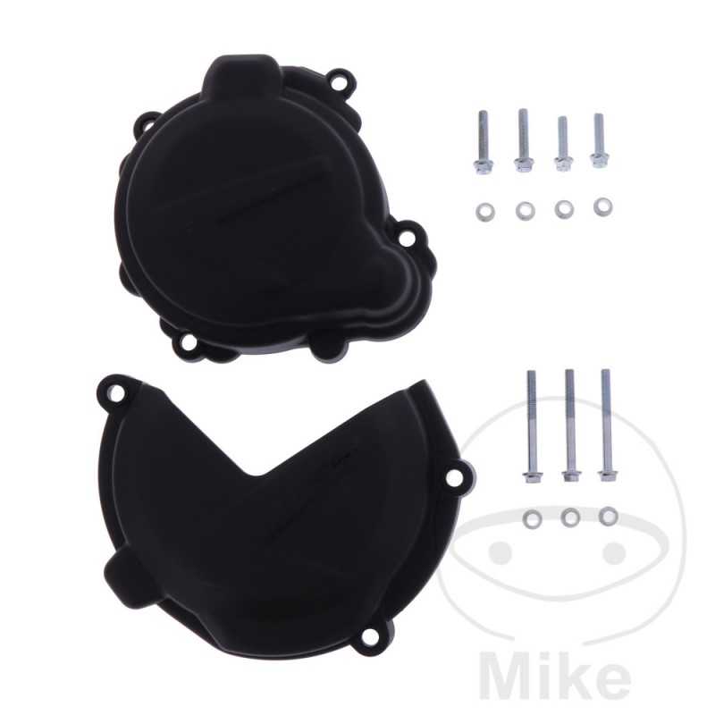 POLISPORT Ignition and clutch cover protector kit 716.25.67VAR