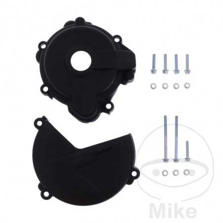 POLISPORT Kit protector tapa de embrague y encendido 716.25.71VAR