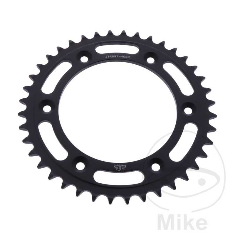 JT SPROCKETS Corona plato transmisión 40T P-520 Ø125 MM Ø150 727.01.19