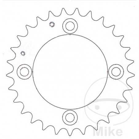 ESJOT Transmission plate crown 29ZT P-520 Ø90 MM Ø110 727.04.95