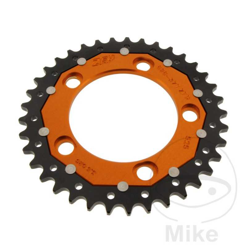 ZF SPROCKETS Corona plato transmision 37T P-525 Ø101 MM Ø124 758.14.39