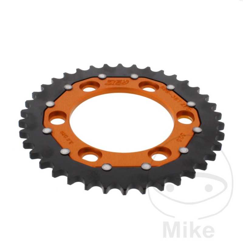 ZF SPROCKETS Corona plato transmision 38T P-525 Ø101 MM Ø124 758.14.41