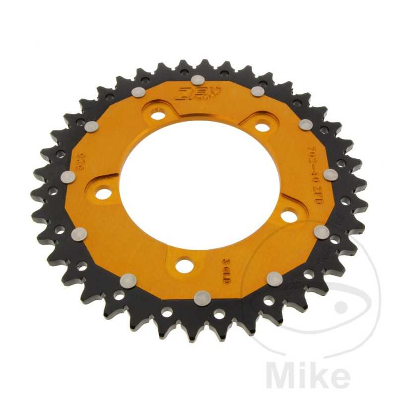 ZF SPROCKETS Transmission plate crown 40T P-525 Ø100 MM Ø120 758.17.20