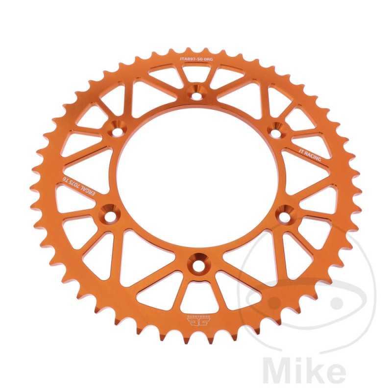 JT SPROCKETS Transmission plate crown 50T P-520 Ø125 MM Ø150 758.18.77