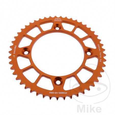 JT SPROCKETS Corona plato transmision 49T P-428 Ø110 MM Ø132 758.18.96