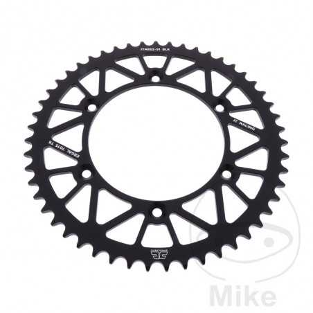 JT SPROCKETS Corona plato transmision 51T P-520 Ø136 MM Ø156 758.19.89