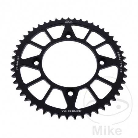 JT SPROCKETS Corona plato transmision 51T P-428 Ø100 MM Ø120 758.24.34