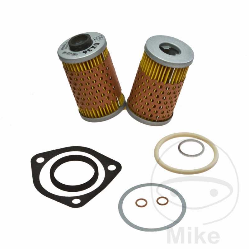 MAHLE Filtro de aceite con junta para modelos radiador (2U) 723.04.36