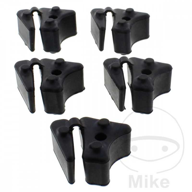 TOURMAX Juego gomas flectores corona rueda trasera 5U 727.00.16