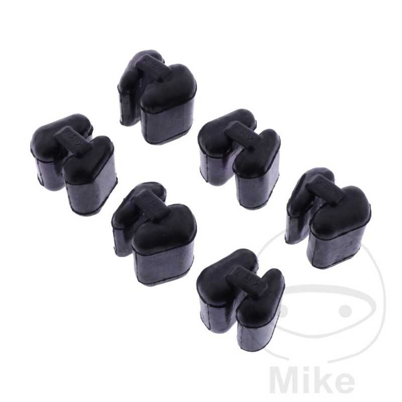 TOURMAX Juego gomas flectores corona rueda trasera 6U 727.16.26