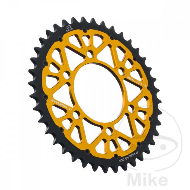JT SPROCKETS Corona plato transmision DUAL 40T P-520 727.16.33