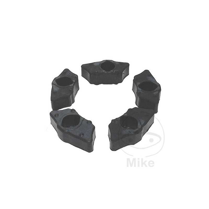 TOURMAX Rear wheel crown bending rubber set 5U 727.50.43