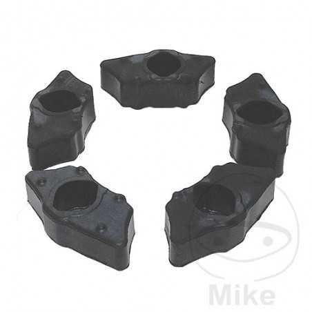 TOURMAX Juego gomas flectores corona rueda trasera 5U 727.50.43