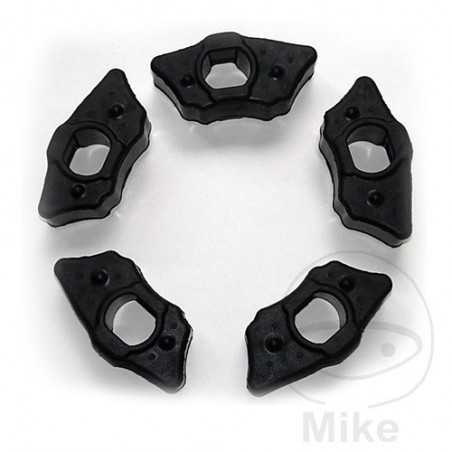 TOURMAX Rear wheel crown bending rubber set 5U 727.50.76