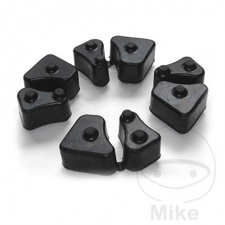 TOURMAX Juego gomas flectores corona rueda trasera 4U 727.53.24