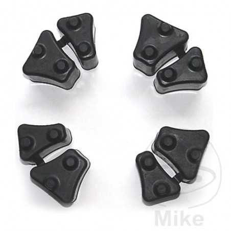 TOURMAX Rear wheel crown bending rubber set 4U 727.54.15