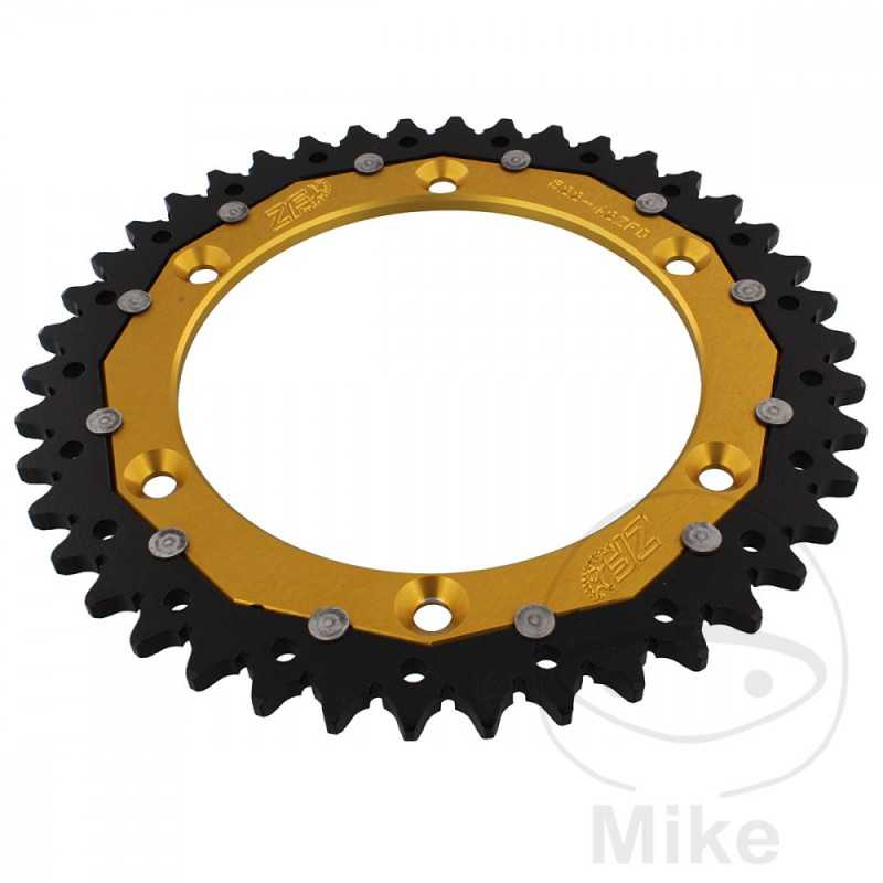 ZF SPROCKETS Corona plato transmision DUAL 42T P-520 Ø136 MM Ø156 758.04.30
