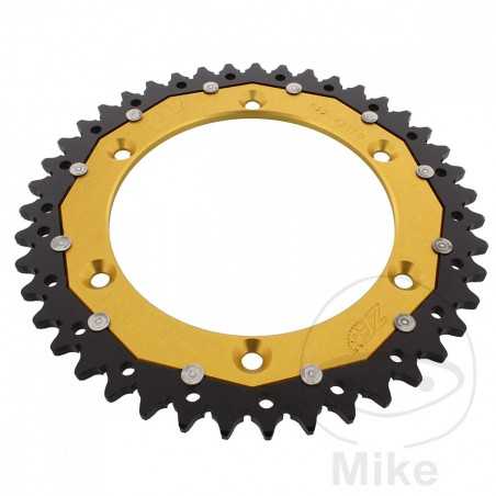 ZF SPROCKETS Corona plato transmision DUAL 43T P-520 Ø136 MM Ø156 758.04.31