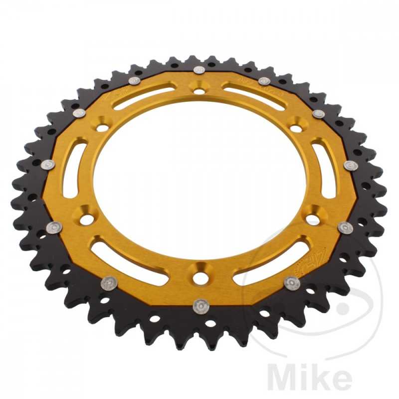 ZF SPROCKETS Transmission plate crown DUAL 46T P-520 Ø136 MM Ø156 758.04.36