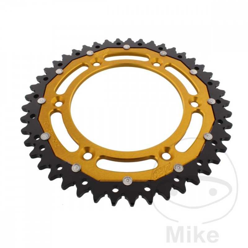 ZF SPROCKETS Transmission plate crown DUAL 45T P-520 Ø125 MM Ø153 758.04.46