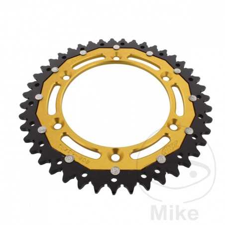 ZF SPROCKETS Corona plato transmision DUAL 43T P-520 Ø126 MM Ø146 758.04.64