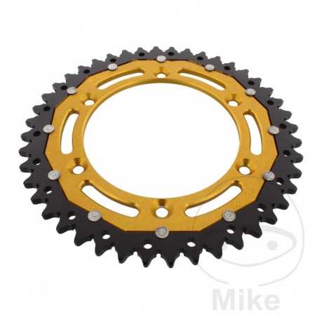ZF SPROCKETS Corona plato transmision DUAL 44T P-520 Ø126 MM Ø146 758.04.65