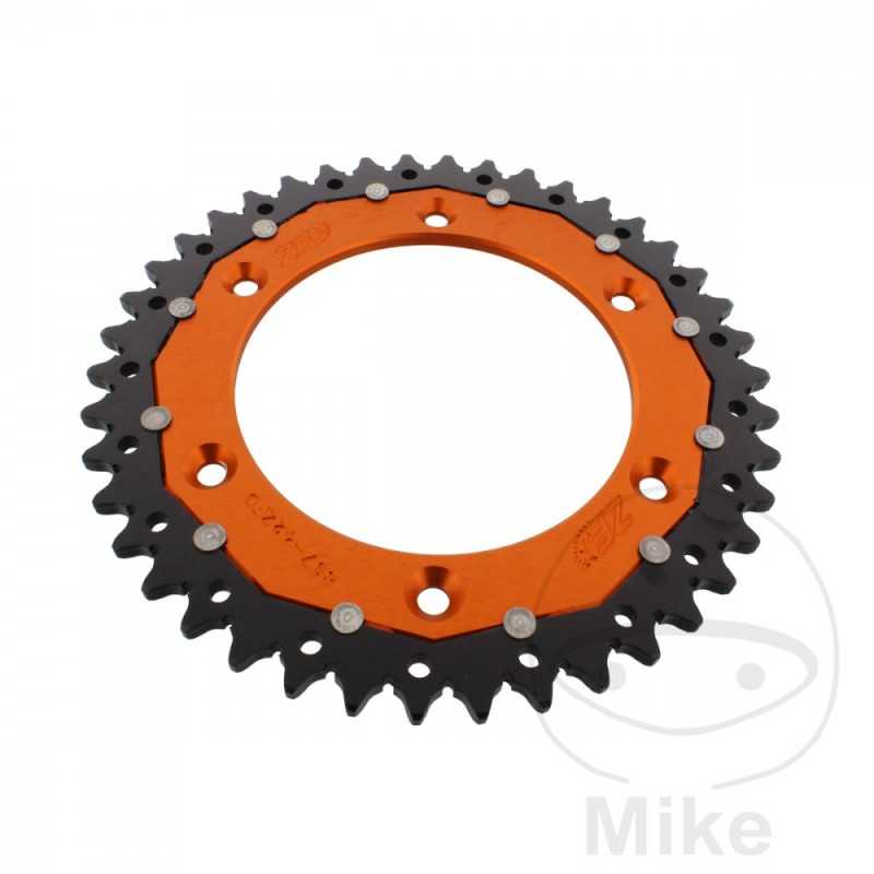 ZF SPROCKETS Corona plato transmision DUAL 42T P-520 Ø125 MM Ø150 758.04.96
