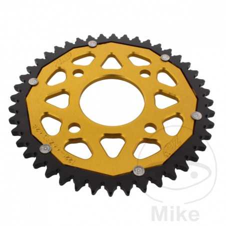 ZF SPROCKETS Transmission plate crown DUAL 44T P-428 Ø058 MM Ø090 758.05.35