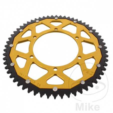 ZF SPROCKETS Corona plato transmision DUAL 60T P-428 Ø108 MM Ø123 758.05.36