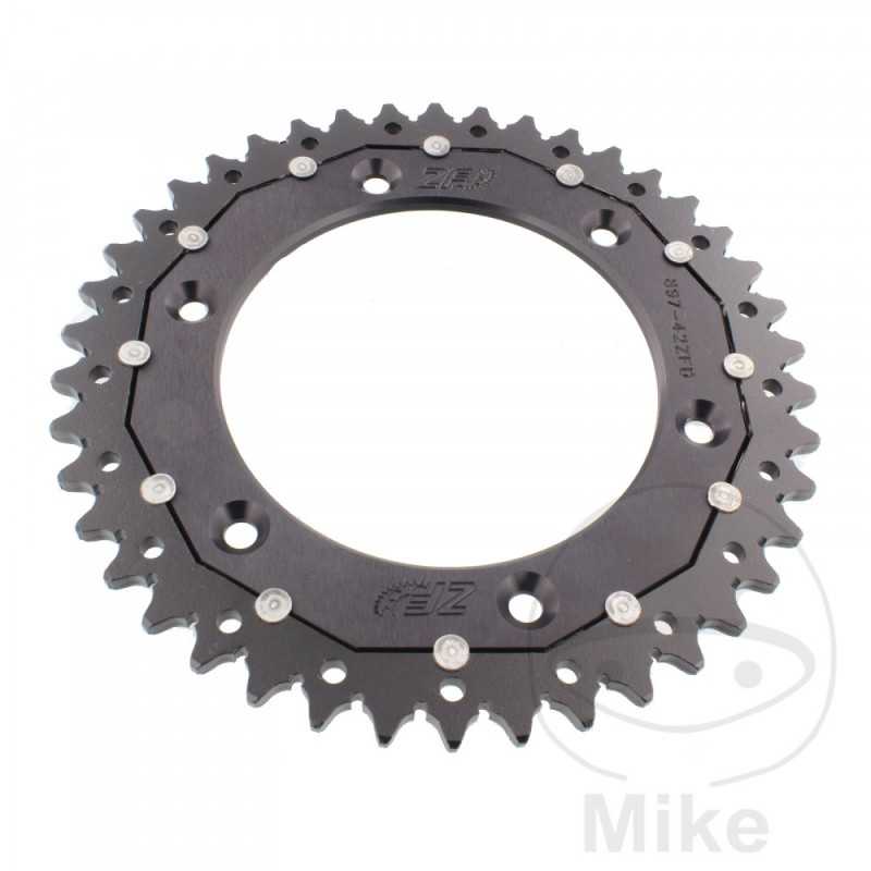 ZF SPROCKETS Corona plato transmision DUAL 42T P-520 Ø125 MM Ø150 758.05.57