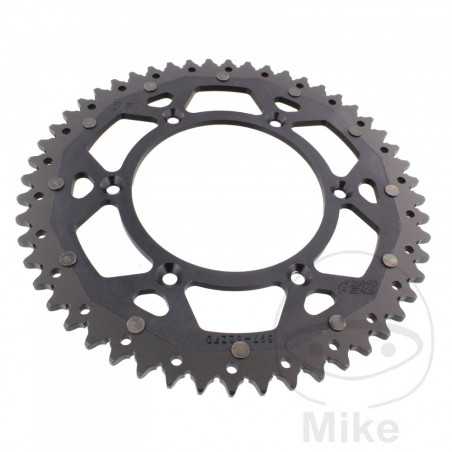 ZF SPROCKETS Corona plato transmision DUAL 52T P-520 Ø125 MM Ø150 758.05.66