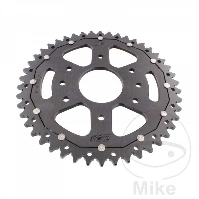 ZF SPROCKETS Transmission plate crown DUAL 46T P-520 Ø063 MM Ø110 758.06.10