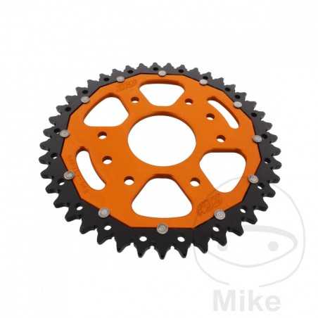 ZF SPROCKETS Corona plato transmision DUAL 43T P-520 Ø063 MM Ø110 758.06.12