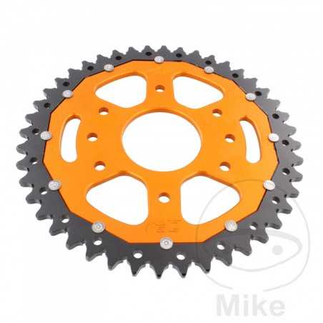 ZF SPROCKETS Transmission plate crown DUAL 44T P-520 Ø063 MM Ø110 758.06.13