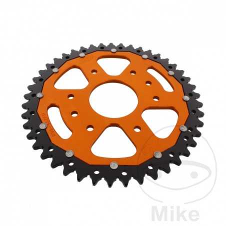 ZF SPROCKETS Corona plato transmision DUAL 45T P-520 Ø063 MM Ø110 758.06.14