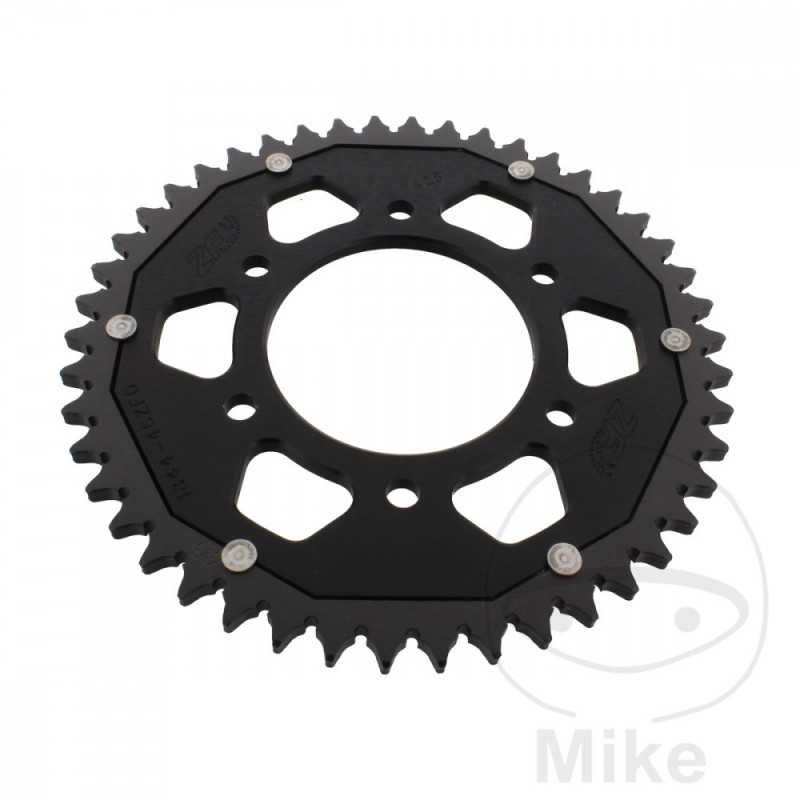 ZF SPROCKETS Transmission plate crown DUAL 46T P-428 Ø076 MM Ø100 758.06.17
