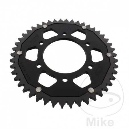ZF SPROCKETS Corona plato transmision DUAL 46T P-428 Ø076 MM Ø100 758.06.17