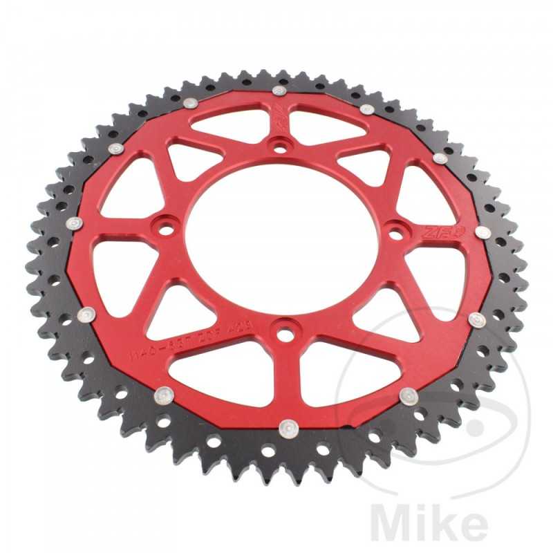 ZF SPROCKETS Transmission plate crown DUAL 63T P-428 Ø100 MM Ø120 758.06.22