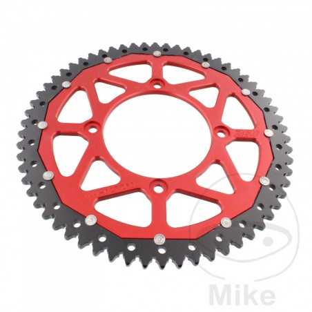ZF SPROCKETS Corona plato transmision DUAL 62T P-420 Ø100 MM Ø120 758.06.30