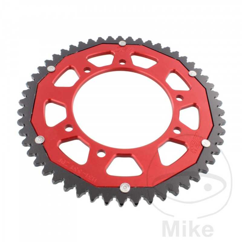 ZF SPROCKETS Transmission plate crown DUAL 53T P-420 Ø105 MM Ø125 758.06.35