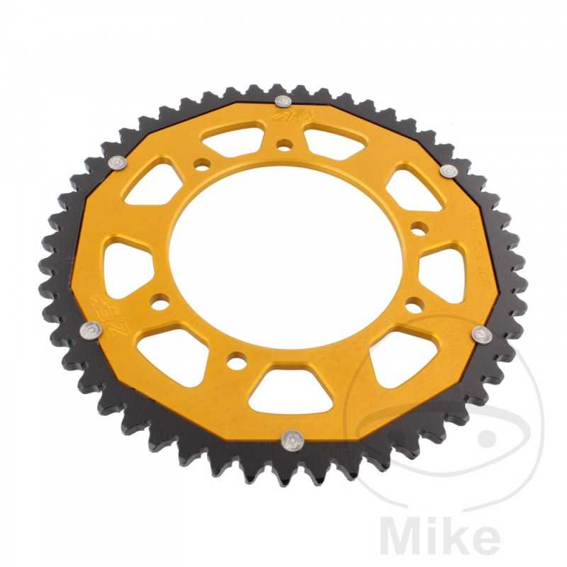 ZF SPROCKETS Corona plato transmision DUAL 53T P-420 Ø105 MM Ø125 758.06.40