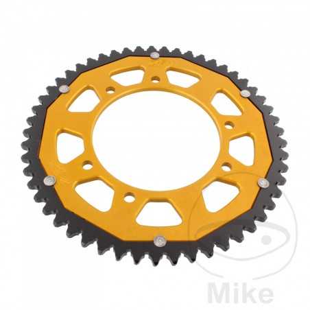 ZF SPROCKETS Corona plato transmision DUAL 53T P-420 Ø105 MM Ø125 758.06.40