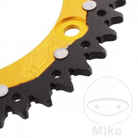 ZF SPROCKETS Corona plato transmision DUAL 42T P-520 Ø134 MM Ø160 758.06.46