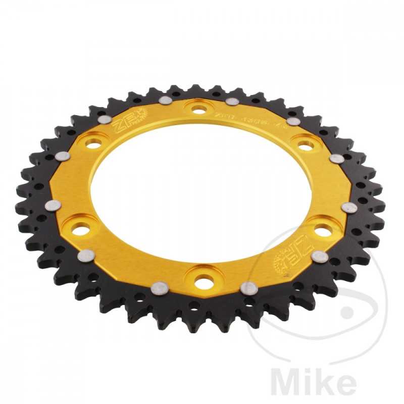 ZF SPROCKETS Corona plato transmision DUAL 43T P-520 Ø134 MM Ø160 758.06.47