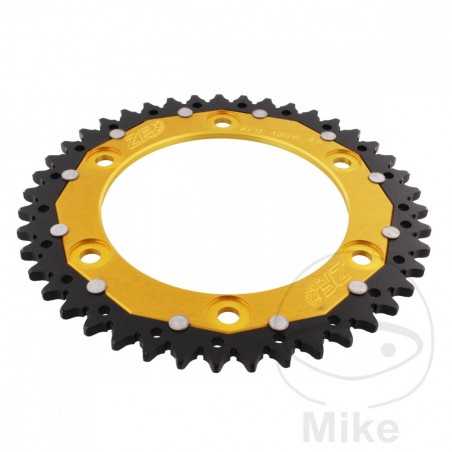 ZF SPROCKETS Corona plato transmision DUAL 43T P-520 Ø134 MM Ø160 758.06.47