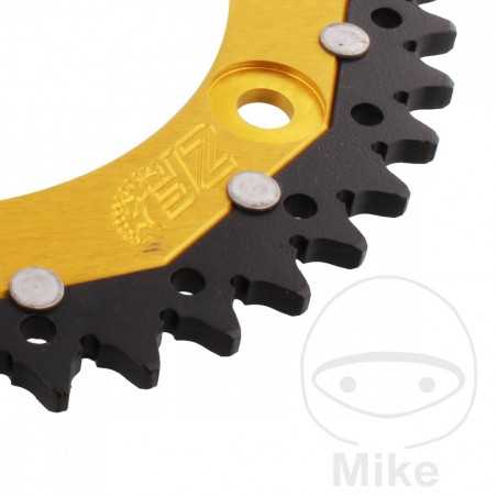 ZF SPROCKETS Transmission plate crown DUAL 43T P-520 Ø134 MM Ø160 758.06.47