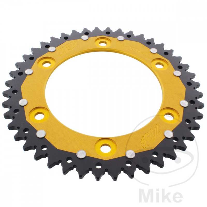 ZF SPROCKETS Corona plato transmision DUAL 44T P-520 Ø134 MM Ø160 758.06.48