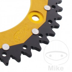 ZF SPROCKETS Corona plato transmision DUAL 44T P-520 Ø134 MM Ø160 758.06.48