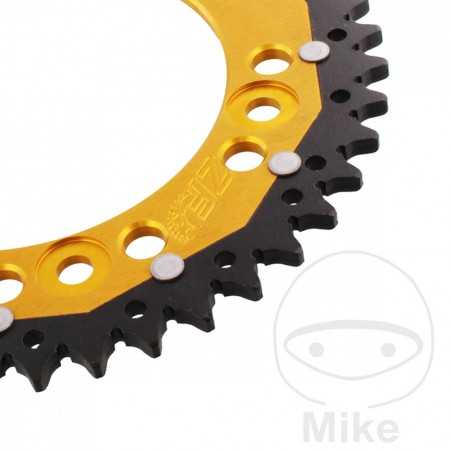 ZF SPROCKETS Corona plato transmision DUAL 45T P-520 Ø134 MM Ø160 758.06.49