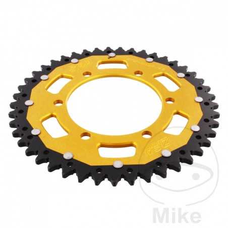 ZF SPROCKETS Transmission plate crown DUAL 45T P-520 Ø106 MM Ø125 758.06.54